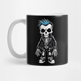 Punk Rock Skeleton 1 Mug